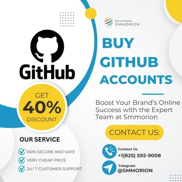 Verified GitHub Accounts – Developer Friendly