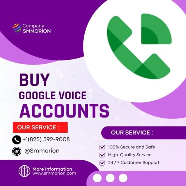 Google Voice Accounts – Verified and SMS Enabled