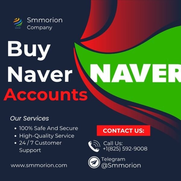 Buy Verified Naver Accounts – Fast Delivery by SMMORION