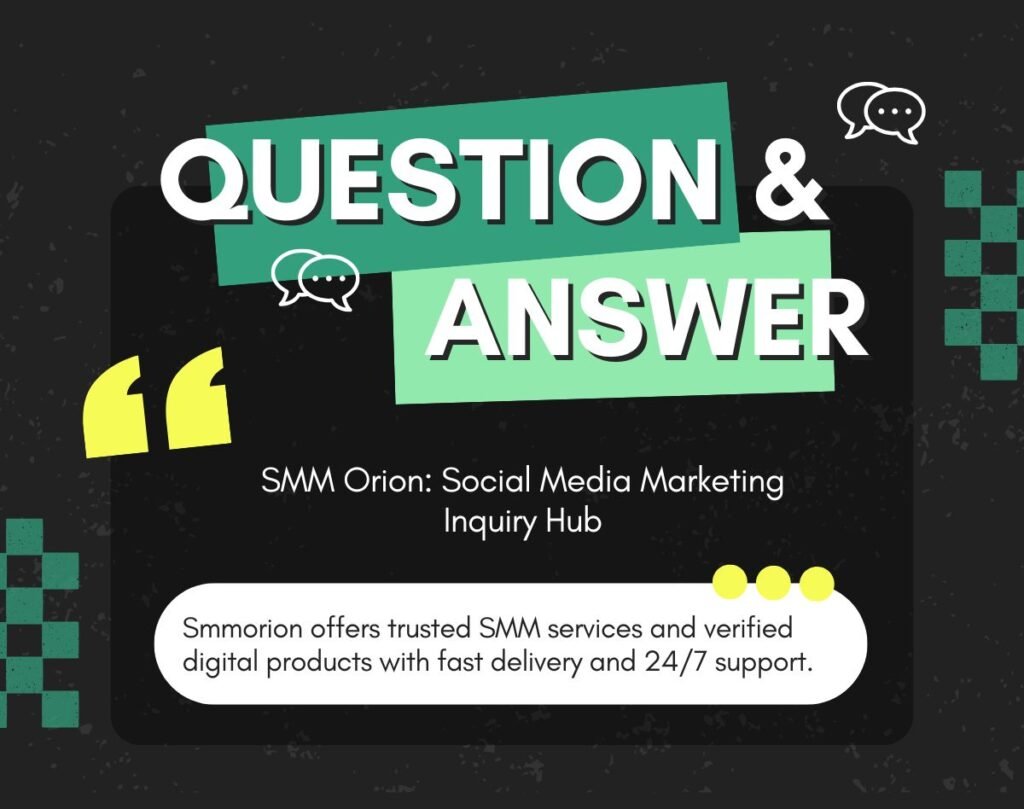 smm orion social media marketing question answer